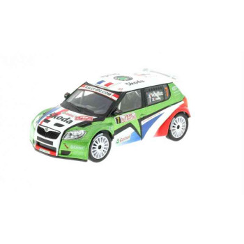 ABREX SKODA FABIA II S2000 2009  RALLYE MONTE CARLO 2010 No7 VOUILLOZ/VEILLAS