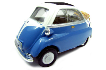 BMW ISETTA 250 met koffer  CARARAMA 4-12340