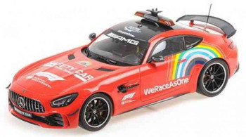 MINICHAMPS Mercedes AMG GTR 2020 Safety Car FORMULA 1 Muggelo GP 2020 1000 GP for FERRARI edition