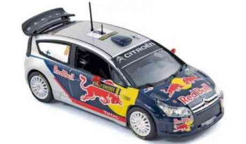 NOREV CITROEN - C4 WRC RED BULL N 8 RALLY SWEDEN 2010 K.RAIKKONEN - K.LINDSTROM