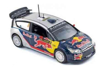 NOREV CITROEN - C4 WRC RED BULL N 8 RALLY SWEDEN 2010 K.RAIKKONEN - K.LINDSTROM