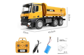 HUINA 1582 1/14 ALL METAL HEAVY DUTY DUMP TRUCK