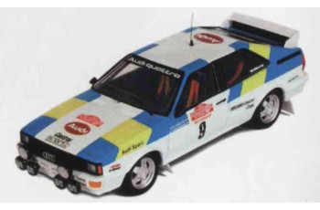 TROFEU AUDI QUATTRO 1st San Remo 82 Blomqvist / Cederberg