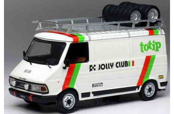 Fiat 242, Assistance Totip Jolly Club, 1985  IXO  RAC279X