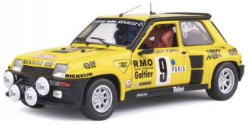 SOLIDO Renault 5 TURBO #9 B. SABY RALLY MONTE CARLO 1982