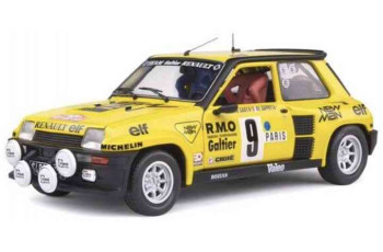 SOLIDO Renault 5 TURBO #9 B. SABY RALLY MONTE CARLO 1982