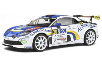 SOLIDO Renault ALPINE A110 RGT No30 DELECOUR RALLY DU TOUQUET 2020