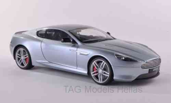 Aston Martin DB9 Coupe, silber  WELLY  18045