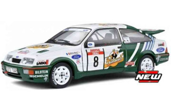 SOLIDO Ford SEIRRA COSWORTH No8 Auriol/Giraudet Tour de Corse 1988