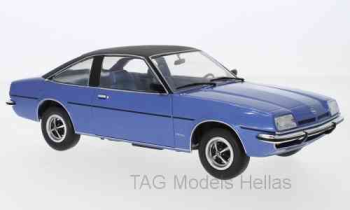 Opel Manta B Berlinetta, metallic-blau/black, 1975 MODELCAR  MCG18107