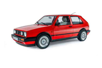 Volkswagen GOLF 2 GTI G60 MARS RED 1989  SOLIDO  1812701