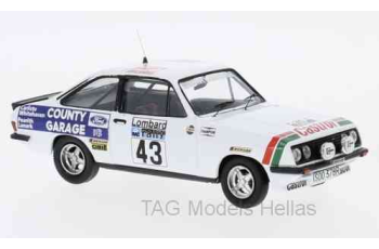 Ford Escort MKII RS 2000, RHD, No.43, Rallye WM, RAC Rallye, M.Wilson/R.Palmer, 1977  TROFEU  1813