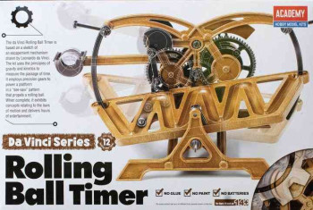 DA VINCI ROLLING BALL TIME   ACADEMY  18174