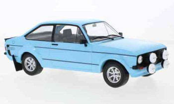 Ford Escort MkII Mexico light blue/Decorated RHD 1977  IXO  18CMC103A