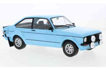 Ford Escort MkII Mexico light blue/Decorated RHD 1977  IXO  18CMC103A