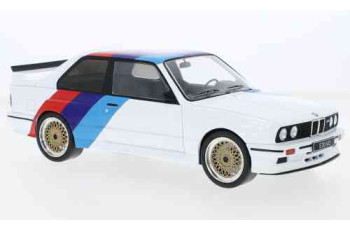 BMW E30 M3 white and Decorated 1989  IXO  18CMC123