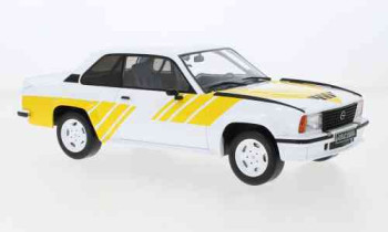 Opel Ascona B 400 white and yellow 1982  IXO  18CMC127