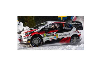 Toyota Yaris Team Toyota Gazoo Racing WRC No8 Rallye Sweden Tanak/Jarveoja  IXO  18RMC039A