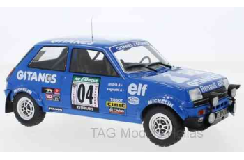 Renault 5 Alpine, No.4, Gitanes, Rallye Bandama, J.Ragnotti/J-M.Andrie, 1978  IXO  18RMC043A