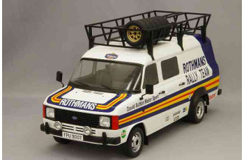FORD TRANSIT MK II  TEAM ROTHMANS WITH ROOF ACCESSORIES