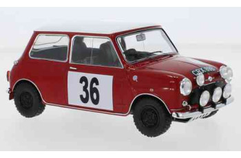 Mini Cooper S RHD No36 BMC RAC Rally Fall/Crellin 1965  IXO  18RMC065C