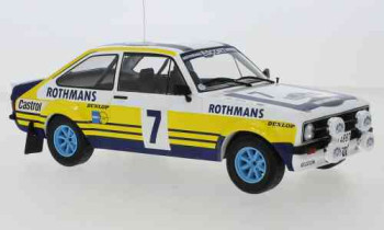 Ford Escort MK II RS 1800 No7 Rothmans Rallye WM Rally Acropolis Clark/Porter 1979  IXO  18RMC071B