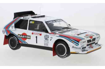 Lancia Delta S4 No1 Lancia Martini racing Martini Rallye WM tour de Corse Alen/Kivimäki 1986