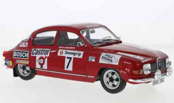 Saab 96 V4 No7 Rallye WM Rallye Sweden Eklund/Carlsson 1973  IXO  18RMC086B