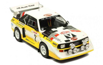 Audi Sport Quattro S1, No.2, Rallye Monte Carlo, W.Röhrl/C.Geistdörfer, 1986  IXO  18RMC025A