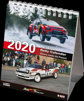 2020 Desktop Rally Calendar - History meets the Present  BOOK 0202017MC