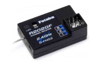 Futaba R202GF 2-channel Rx 2.4GHz S-FHSS Receiver