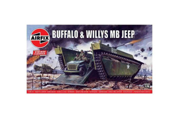 Buffalo Willys MB Jeep - Vintage Classics 1/76  AIRFIX  02302V