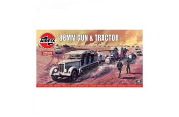 88ΜΜ FLAK GUN & TRACTOR - Vintage Classics 1/76  AIRFIX  2303V