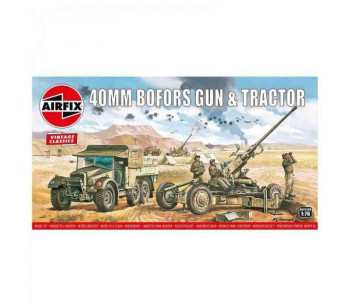 Bofors 40mm Gun & Tractor - Vintage Classics 1/76  AIRFIX  2314V