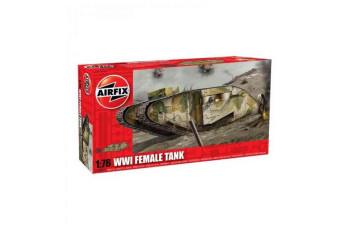 British IWW Tank Mark I Female, 1/76  AIRFIX  2337