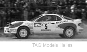 Toyota Celica GT-Four ST185, No.5, Rallye Portugal, A.Schwarz/A.Hertz, 1992  IXO  RMC023C
