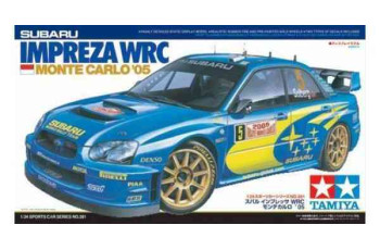 Tamiya Subaru Impreza WRC Monte Carlo 2005  24281