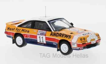 Opel Manta 400, RHD, No.11, Rallye WM, RAC Rallye, R.Brookes/M.Broad, 1985  IXO  RAC250