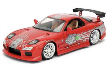 JADA TOYS DOM'S MAZDA RX-7 1995 FAST AND FURIOUS