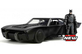 JADA TOYS BATMOBILE and BATMAN FIGUUR  THE BATMAN 2022