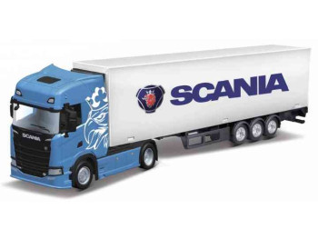 BURAGO Scania S730 HIGHLINE CAB CONTAINER TRAILER 