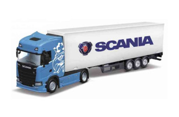 BURAGO Scania S730 HIGHLINE CAB CONTAINER TRAILER 