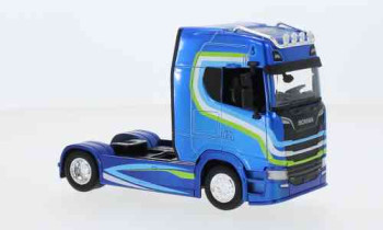 Scania S730 Highline metallic blue Decorated