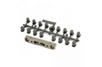 Sworkz Aluminium Front Changeable Lower Arm Holder (BK)