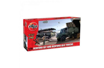 Bedford QLT And Bedford QLD Trucks, 1/76  AIRFIX  3306