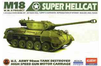 Academy 35002 American Tank Destroyer M18 Super Hellcat