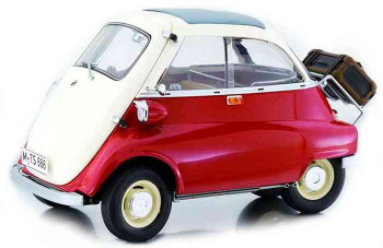 BMW Isetta 250 met koffer  CARARAMA  4-12350