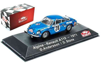 Alpine RENAULT A110 #26 O. ANDERSSON/D. STONE RALLY MONTE CARLO 1971  ATLAS 3575015