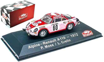 Alpine RENAULT A110 #60 P. MOSS/L. CRELIN 1972  ATLAS 3575030