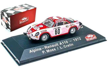 Alpine RENAULT A110 #60 P. MOSS/L. CRELIN 1972  ATLAS 3575030